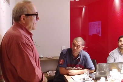 treinamento da hosp rio na sede da Tanis