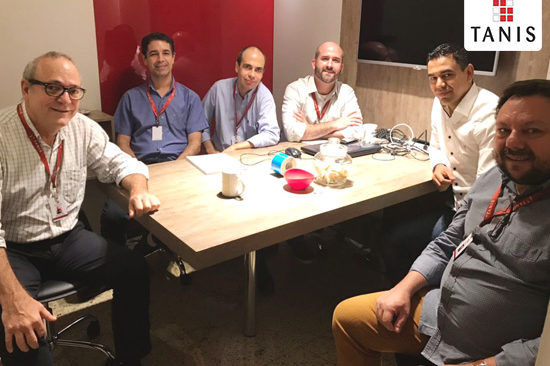 reunião na Tanis com a Inovasc
