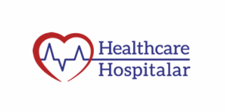 Logo da empresa healthcare hospitalar.